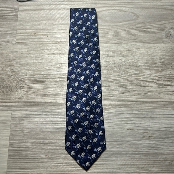Givenchy Other - Givenchy Silk Tie Made in Italy Navy Blue
